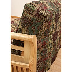 Full-size Arabian Skirted Futon Slipcover