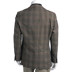 Radley Brown Men's Glen Plaid Blazer