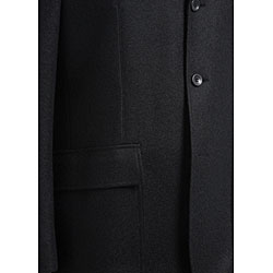Radley Men's Black Boiled Wool Blazer