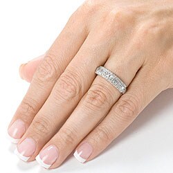 14k Gold 5/8ct TDW Baguette Diamond Anniversary Band (H-I, I1-I2)