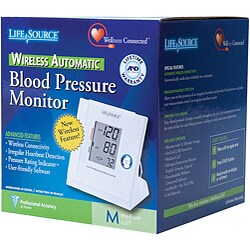 LifeSource Wireless Automatic Blood Pressure Monitor