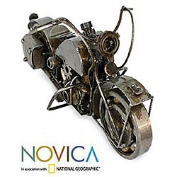 'Rustic Warrior Bike' Parts Sculpture (Mexico) 