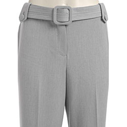 Sharagano Women's Plus Size Wide-waistband Pants