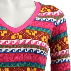 Betsey Johnson 'Peru Fairisle' Sweater Dress