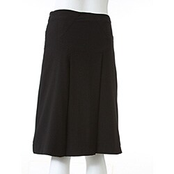 Tabeez Women's Back Pleat Skirt