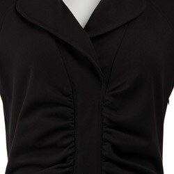 K Studio Women's Cap Sleeve Collared Ponte Dress