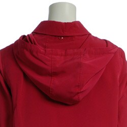 Regent Women's Packable Faux Silk Short Travel Coat