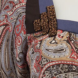 FINAL SALE BCBGeneration Women's Beaded Paisley Shirt