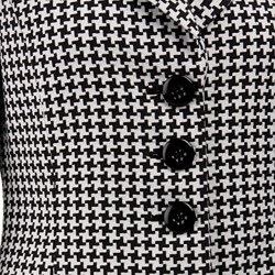 Tahari ASL Women's Houndstooth Pleated Skirt Suit