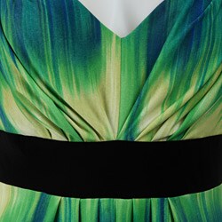 Tiana B. Women's Rainforest Print Jersey Dress