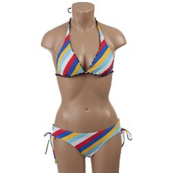 Paul Frank Women's Multicolor Reversible Top Bikini