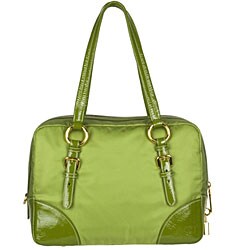 Prada Tessuto Vernice Bowler