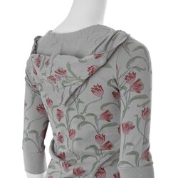 Starling Junior's Floral Print French Terry Hoodie