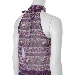 Happie by Adi Junior's Chiffon Tie Neck Blouse