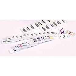 Double 15 Bones Domino Set