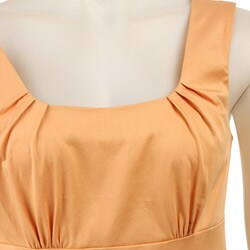 Calvin Klein Women's Sleeveless Cotton Sateen Sundress