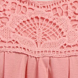 Simply Irresistible Crocheted Lace Knit Top