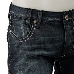 Lordz & Legendz Men's Vintage Wash Denim Jeans