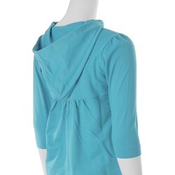 Soho Collection Junior's Terry Babydoll Jacket