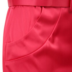 Ellen Tracy Women's Sleeveless Stretch Satin Dress