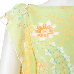 FINAL SALE Necessary Objects Shirred Waist Top