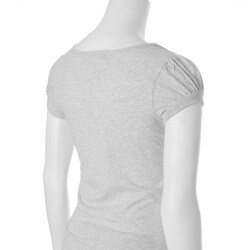 Ci Sono by Adi Junior's Square-neck Cap-sleeve Top
