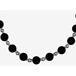 Silver Agate Necklace (Thailand)
