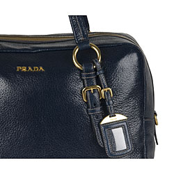 Prada 'Cervo Lux' Boston Handbag