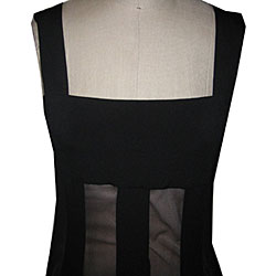 Maggy London Women's Mesh and Matte Jersey Dress