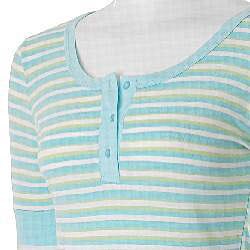 Everyday Brand Junior's Striped Henley Top