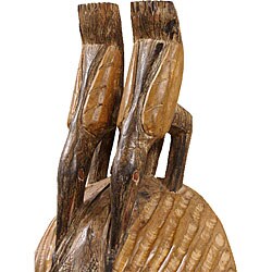 Oversize Double Bird Densu Mask (Ghana)