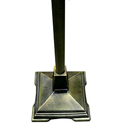 Tiffany-style Octigon Floor Lamp