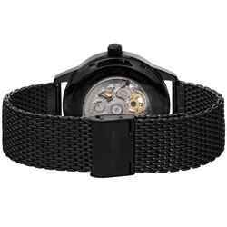 Akribos XXIV 'Saturnos Elite' Men's Skeleton Automatic Bracelet Watch