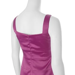 Sangria Women's Sleeveless Satin Dress