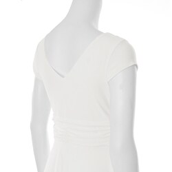 Adi Designs S Max Collection Women's Shirred Waist Dress
