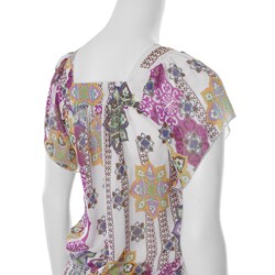 Self Esteem Brand Junior's Floral Top