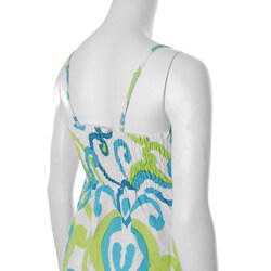 Good Times Junior's Spaghetti Strap Print Dress