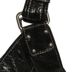 Carlos Santana 'Ventura' Crackle Hobo Bag