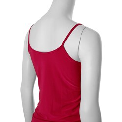 Adi Designs S Max Women's Tiered Spaghetti Strap Knit Top