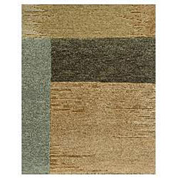 Hand-knotted Malak Wool Rug (5'6 x 8'6)