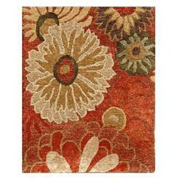 Hand-knotted Bashkim Wool Rug (3'6 x 5'6)