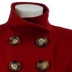 MICHAEL Michael Kors Women's Wool Babydoll Coat