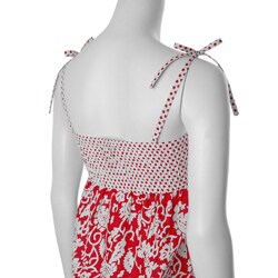 Shana Junior's Smocked Spaghetti Strap Dress