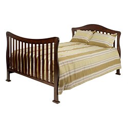 DaVinci Parker 4-in-1 Crib with Toddler Rail in Coffee