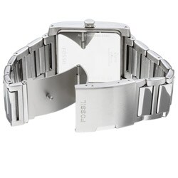 Fossil Men's Diamond Charcoal Dial Watch