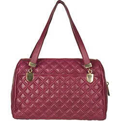 Marc Jacobs Fuchsia Quilted Satchel
