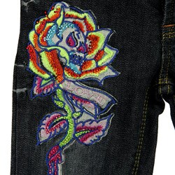 Ed Hardy Girl's Love Rose Jeans
