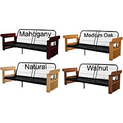 Columbus Full Storage Arm Futon Frame