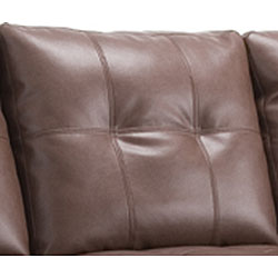 Rialto Premium Brown Leather Sofa and Chair Set