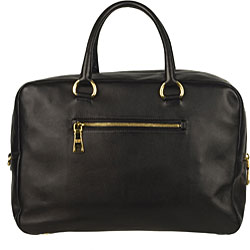 Prada Double Zip Bowler Bag